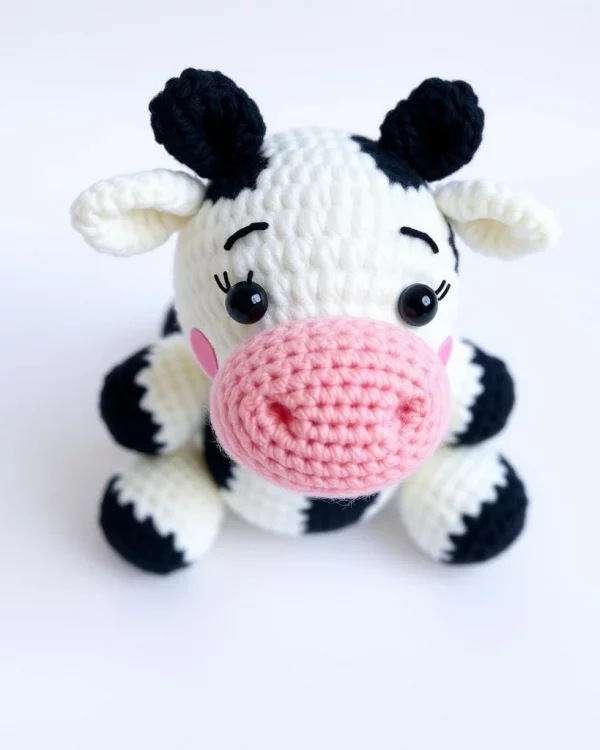 Little Cow Crochet Plushie